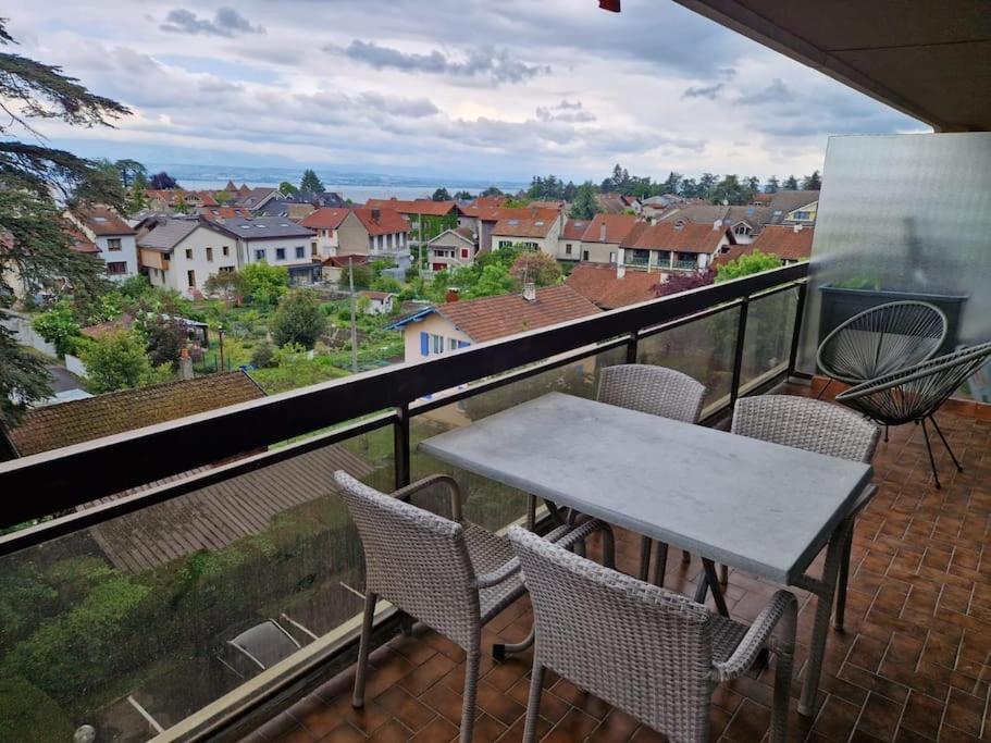 Apartmán Le Duc Thonon-les-Bains Exteriér fotografie